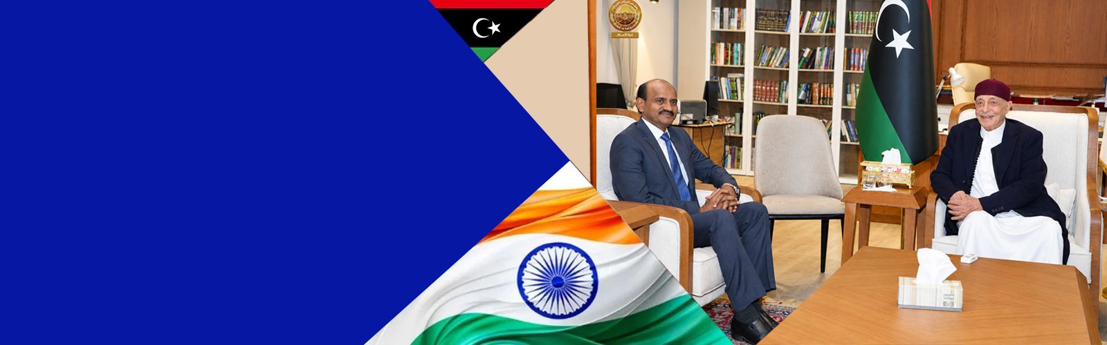 <div class="carousel-caption text-start">
<p class="welcome-line mb-2 delay-1" style="text-align: left;">Ambassador Dr. Hifzur Rahman calls on Hon&rsquo;ble Speaker of the Libyan House of Representatives (Parliament) Mr. Aqueela Saleh Issa in Qubbah, Eastern Libya on 09 February 2026</p>
</div>